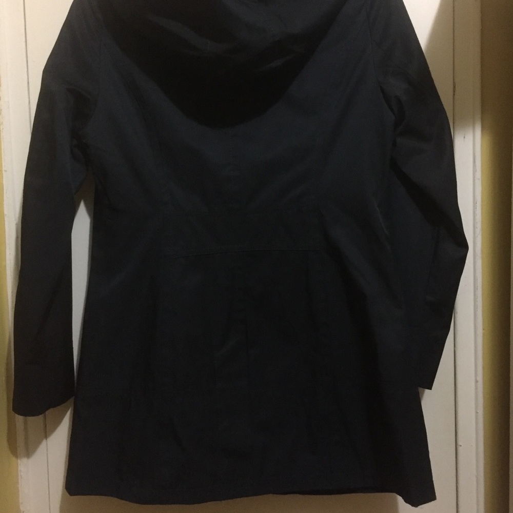 🌹HP🌹Stylish Hooded Toggle Light weight Trench Coat Utility Tailored Blazer - Picture 6 of 7